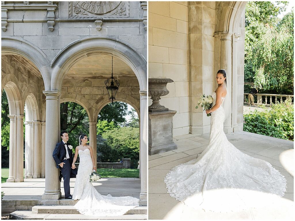 couple portraits at Planting Fields Arboretum